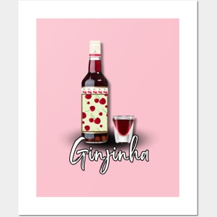 Ginjinha, or Ginja, Cherry Liqueur from Portugal Posters and Art